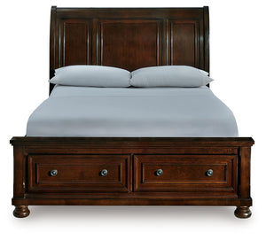 Porter - Sleigh Storage Bed #queen