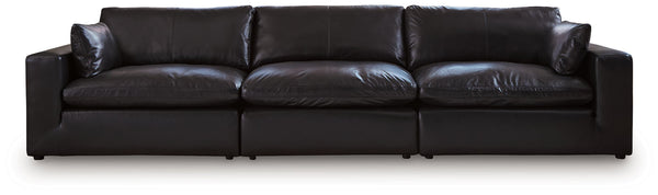 Emilia - Sectional #black #3pc.sectionalsofa