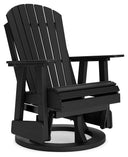 Hyland Wave - Swivel Glider Chair #black