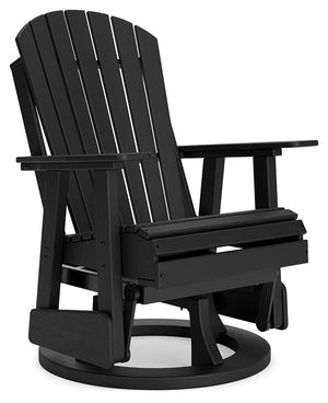 Hyland Wave - Swivel Glider Chair #black