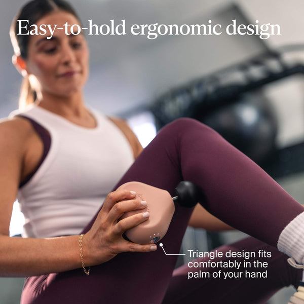 Therabody - Theragun Mini (3rd Generation) - Ultra-Portable Massage For Recovery Anytime, Anywhere - Desert Rose