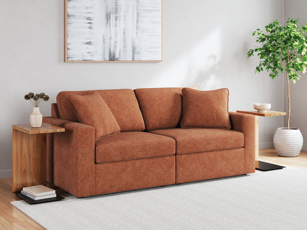 Modmax - 2 Piece Sectional #lightbrown