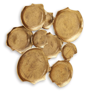 Gageton - Wall Decor - Antique Gold Finish