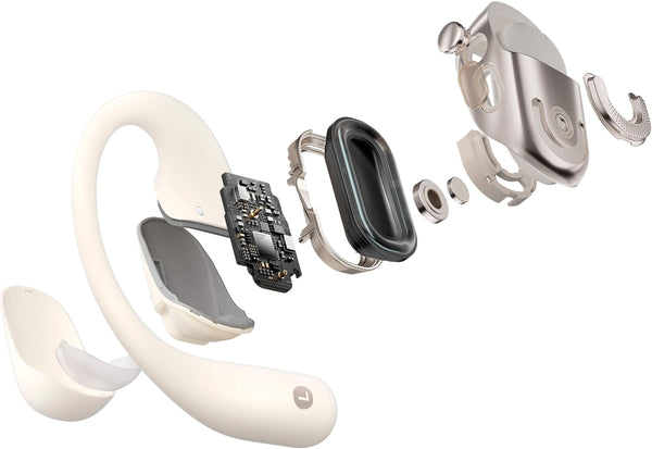 Shokz - OpenFit 2 Open-Ear True Wireless Earbuds - Beige