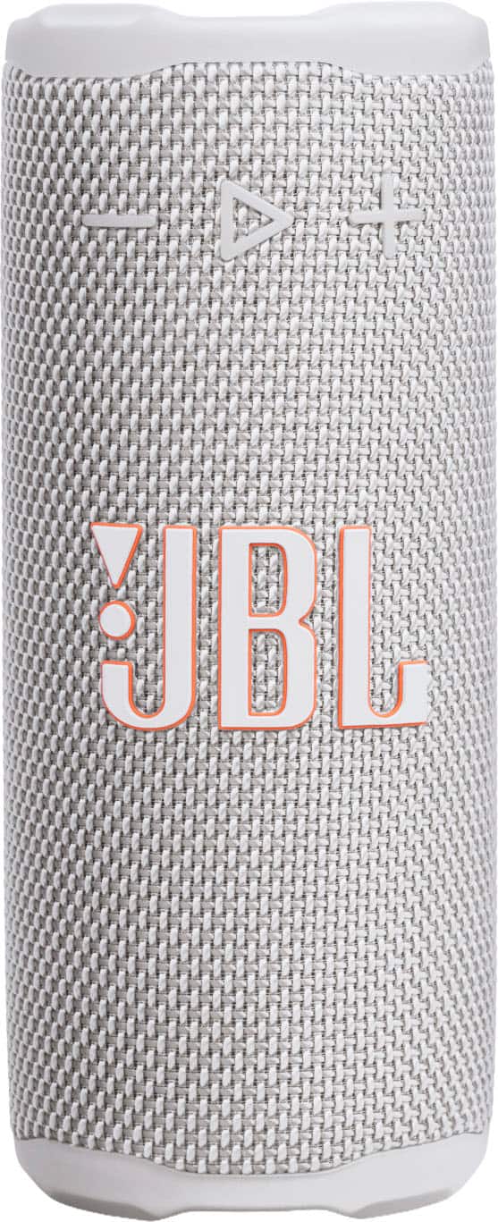 JBL - Grip Portable Wireless Speaker with Built-In Light - 2025 - White