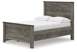 Frandern - Panel Bed #full #2drawers