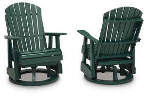 Shell Beach - Swivel Glider Chair - Green