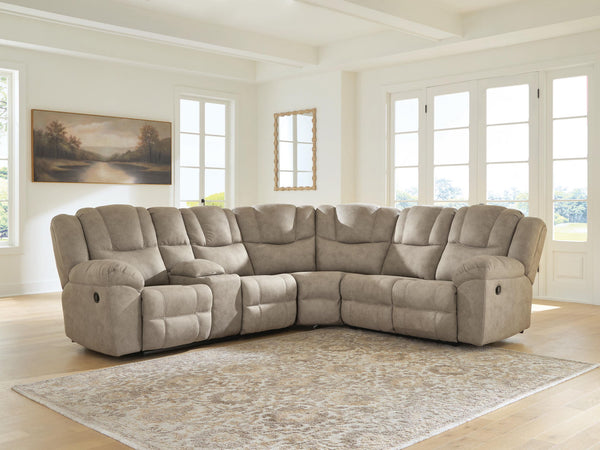 Pearce-Pike - Reclining Sectional #3pc.leftarmfacingrecliningloveseatsectional