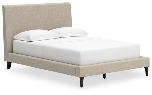 Cielden - Upholstered Bed With Roll Slats #full