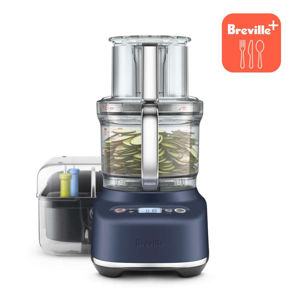 Breville - the Sous Chef 16 Food Processor - Damson Blue