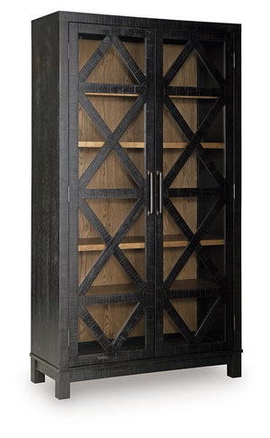 Christop - Gabinete decorativo - Negro / Marrón