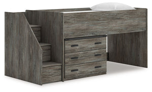 Frandern - Loft Bed #drawers