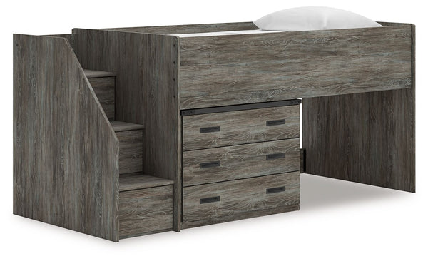 Frandern - Loft Bed #drawers