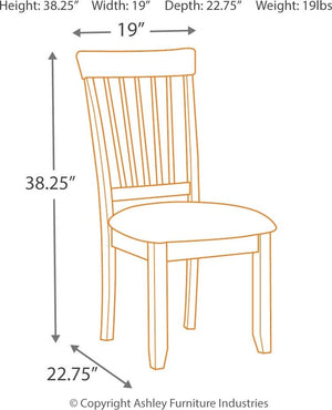Berringer - Drop Leaf Table Set #5pc.table,4chairs