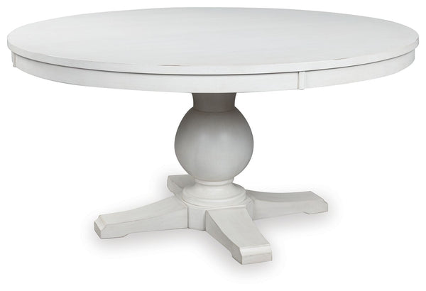 Greddinton - Mesa de Comedor - Blanco