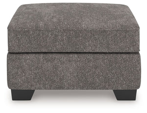 Olten - Ottoman #darkgray #34"wx24"dx19"h