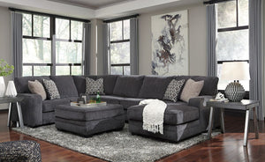 Tracling - 4 Piece Sectional Set #2pc.rightarmfacingcornerchaisesectional,accentottoman
