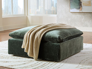 Carriage View - Otomana auxiliar grande - Jade