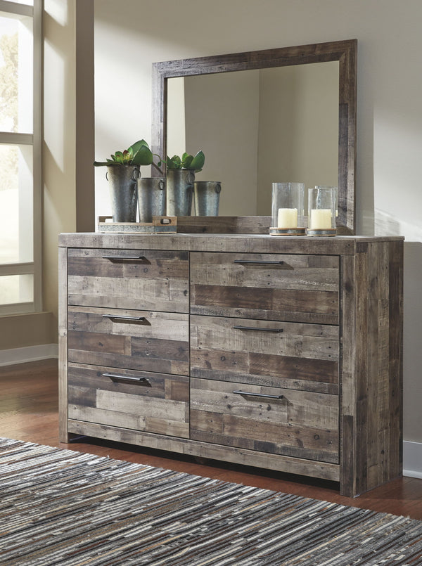 Derekson - Panel Bedroom Set #none|6drawers|2drawers