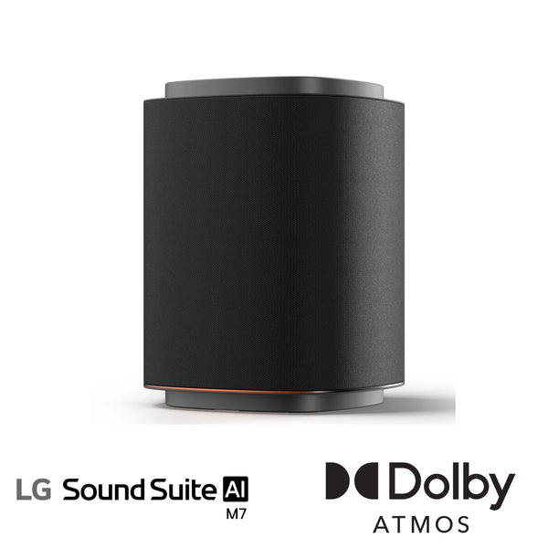 LG - Sound Suite M7 Wireless Spatial Speaker with Wi-Fi and Dolby Atmos - Black