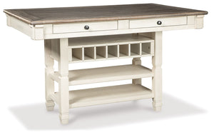 Bolanburg - Mesa alta de comedor rectangular - Beige