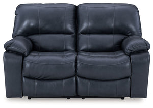 Leesworth - Reclining Loveseat #blue