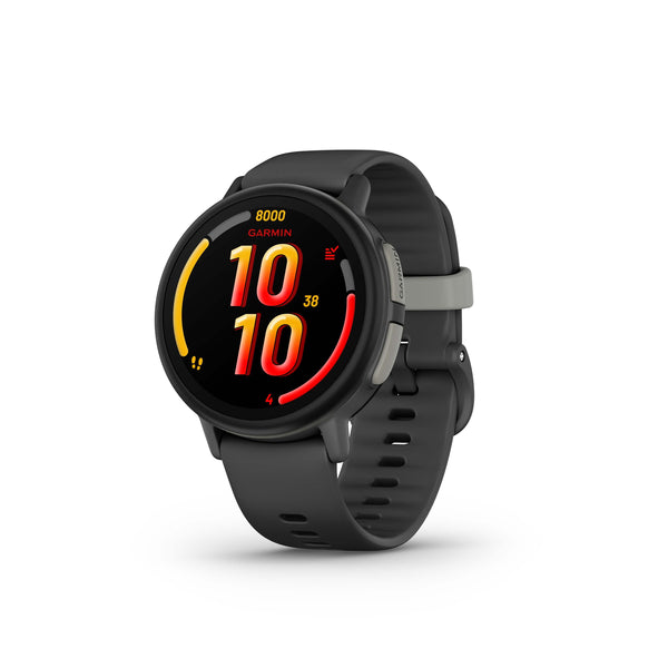 Garmin - Bounce 2 GPS Kids Smartwatch 43mm Fiber-reinforced polymer - Slate Gray - (2025)