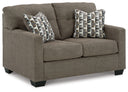 Mahoney - Loveseat #darkbrown