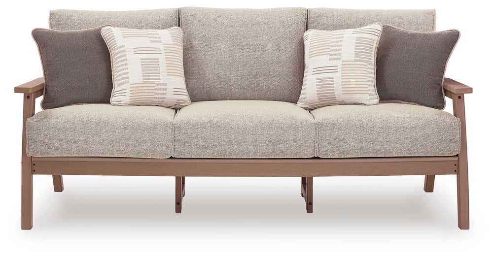 Grover Beach - Sofa With Cushion - Driftwood