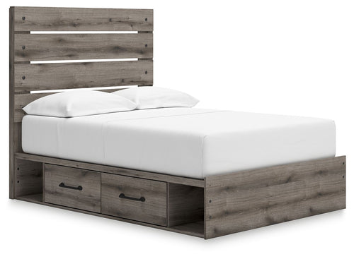 Graystorm - Panel Storage Bed #full