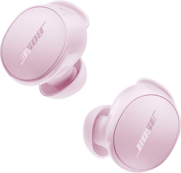 Bose - QuietComfort True Wireless Noise Cancelling In-Ear Earbuds - Petal Pink