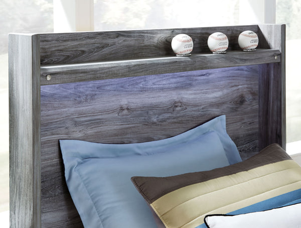 Baystorm - Panel Bedroom Set - Gray #3pc.bed,dresser,mirror|5pc.bed,dresser,mirror,2nightstands #full #2drawers