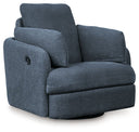Modmax - Swivel Glider Recliner #blue