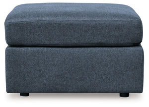 Modmax - Oversized Accent Ottoman #blue