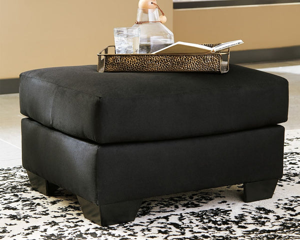 Darcy - Ottoman #black