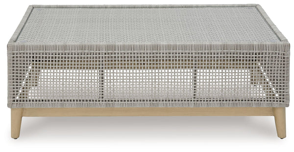 Seton Creek - Mesa de centro rectangular - Gris