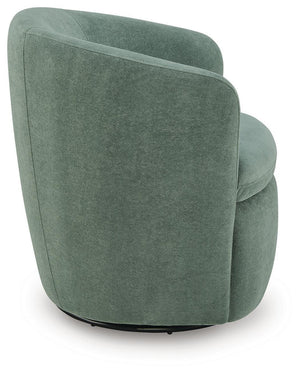 Leemont - Swivel Accent Chair #green