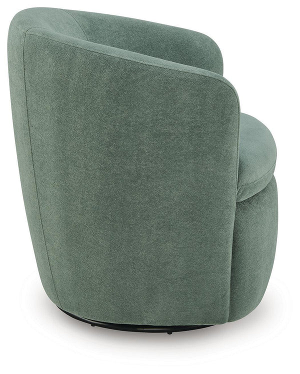 Leemont - Swivel Accent Chair #green