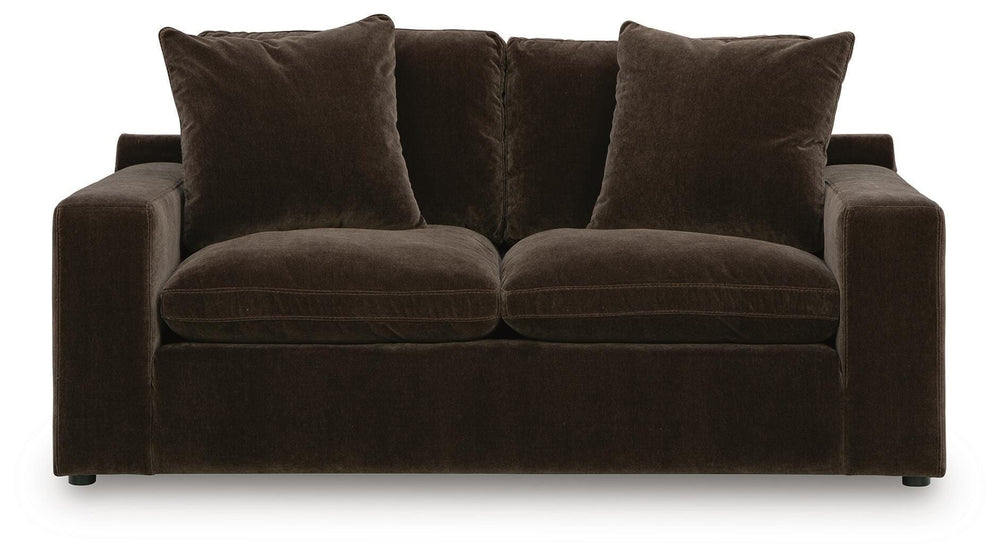 Maxton Heights - Loveseat #darkbrown