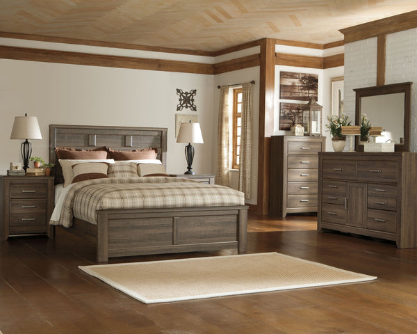 Juararo - Panel Bed #queen