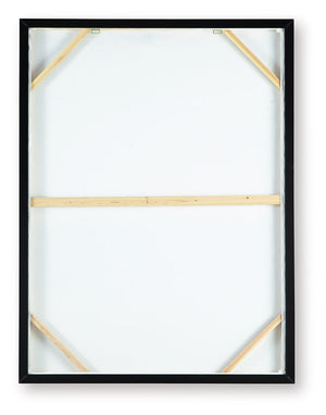 Siaking - Arte de pared - Marrón / Gris / Blanco