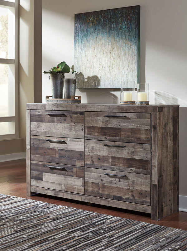 Derekson - Panel Bedroom Set #4pc.bed,dresser,mirror,chest|6pc.bed,dresser,mirror,chest,2nightstands|3pc.bed,dresser,mirror|5pc.bed,dresser,mirror,2nightstands #4drawers