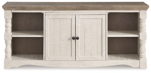 Havalance - Mueble de TV extragrande - 2 puertas - Marrón / Beige