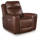 Bexhurst - Power Recliner With Adjustable Headrest #darkbrown