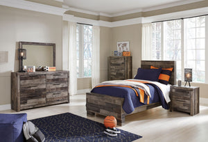 Derekson - Panel Bed #twin #none