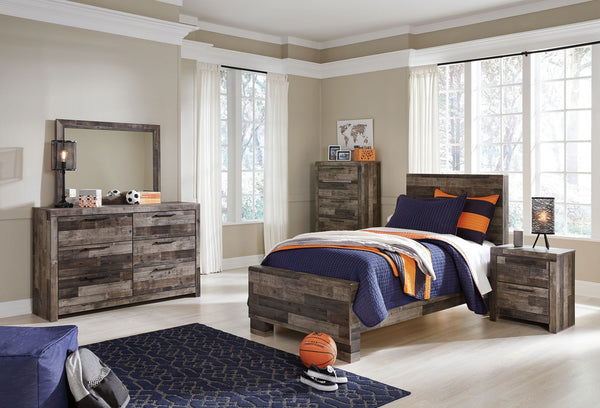 Derekson - Panel Bed #twin #none