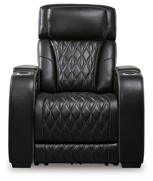 Boyington - Power Recliner/Adj Headrest #black