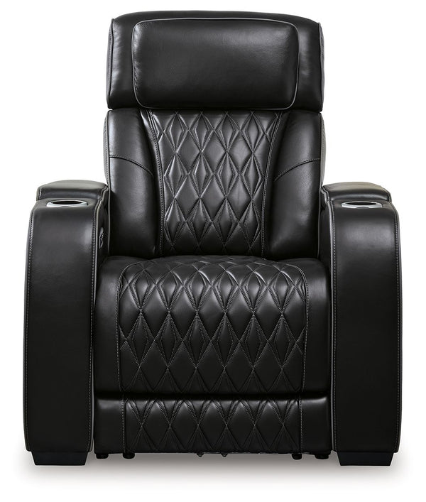 Boyington - Power Recliner/Adj Headrest #black