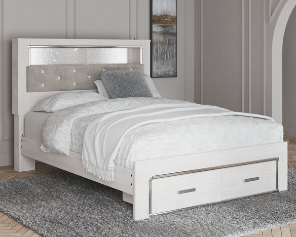 Altyra - Bookcase Bed #queen #footboardstorage
