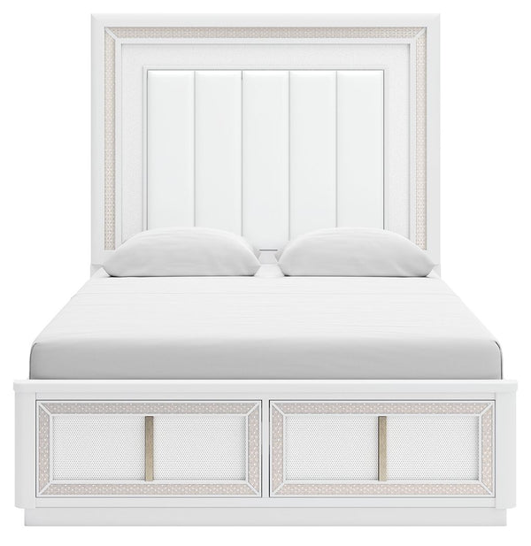 Chalanna - Upholstered Storage Bed #queen